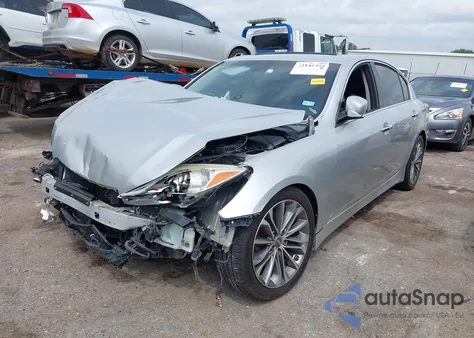 2012 Hyundai Genesis 3.8L from USA, damaged, VIN KMHGC4DD1CU153490